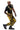 Gold Dust Men's Jogger Sequin Overalls