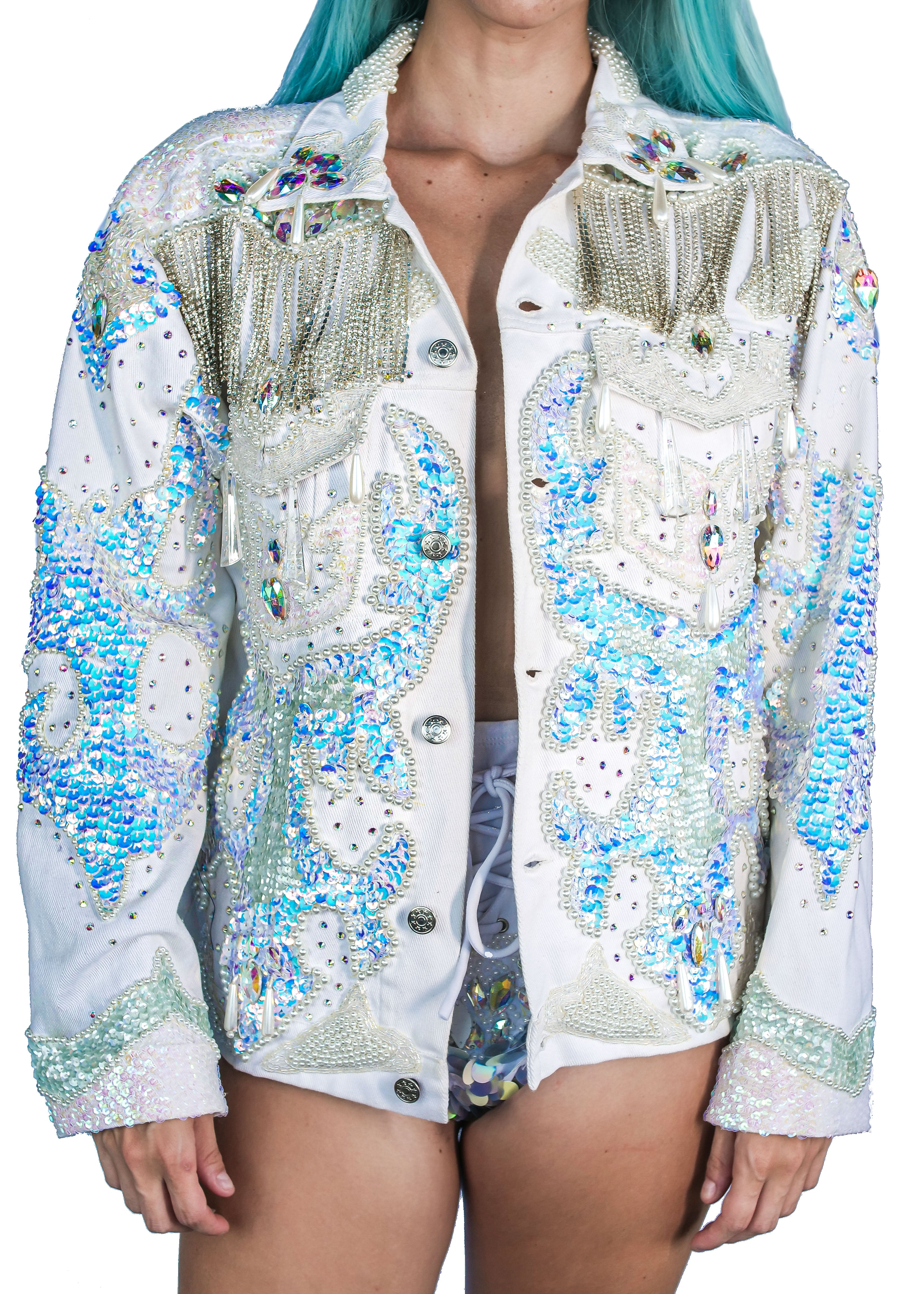 The Dallas Diamond Denim Jacket – Jackalope Land