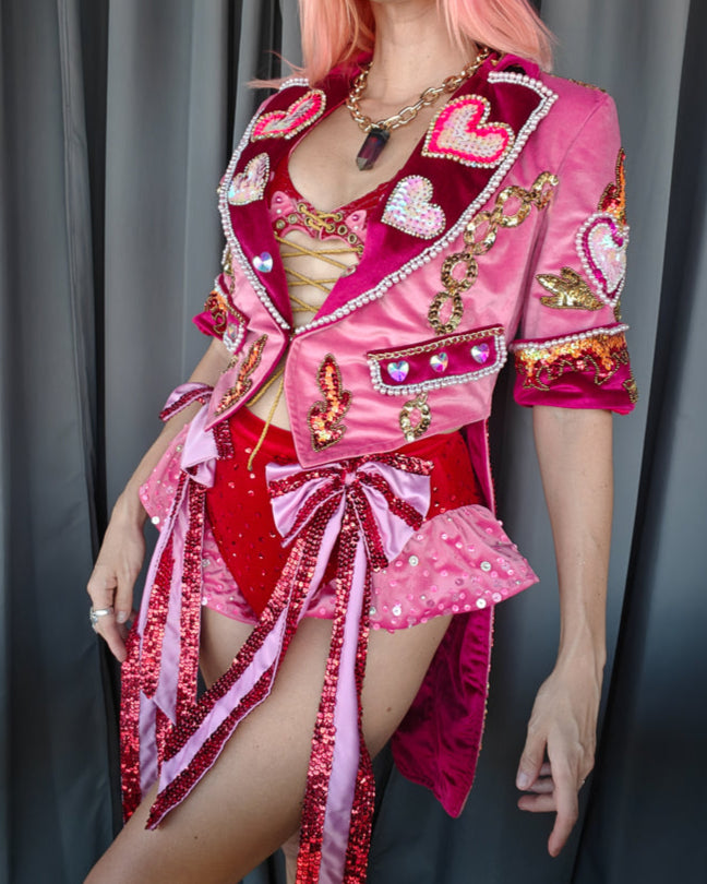 The Velveteen Valentine Tailcoat: Limited Edition