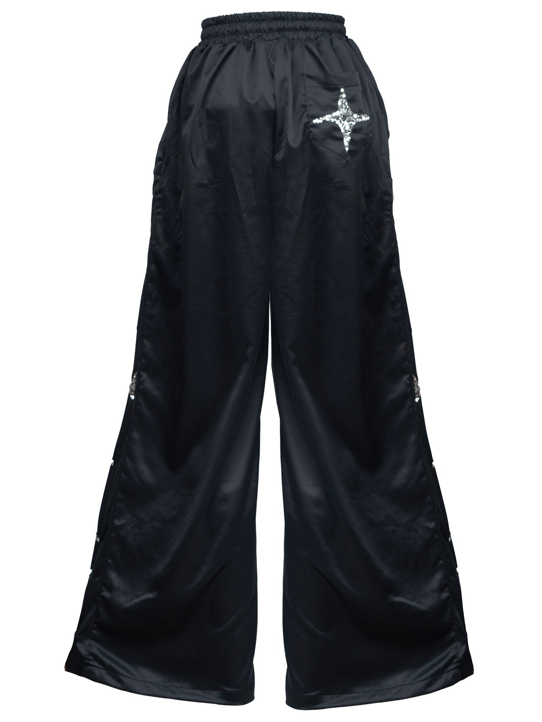 Midnight Stardust Silky Lounge Pants