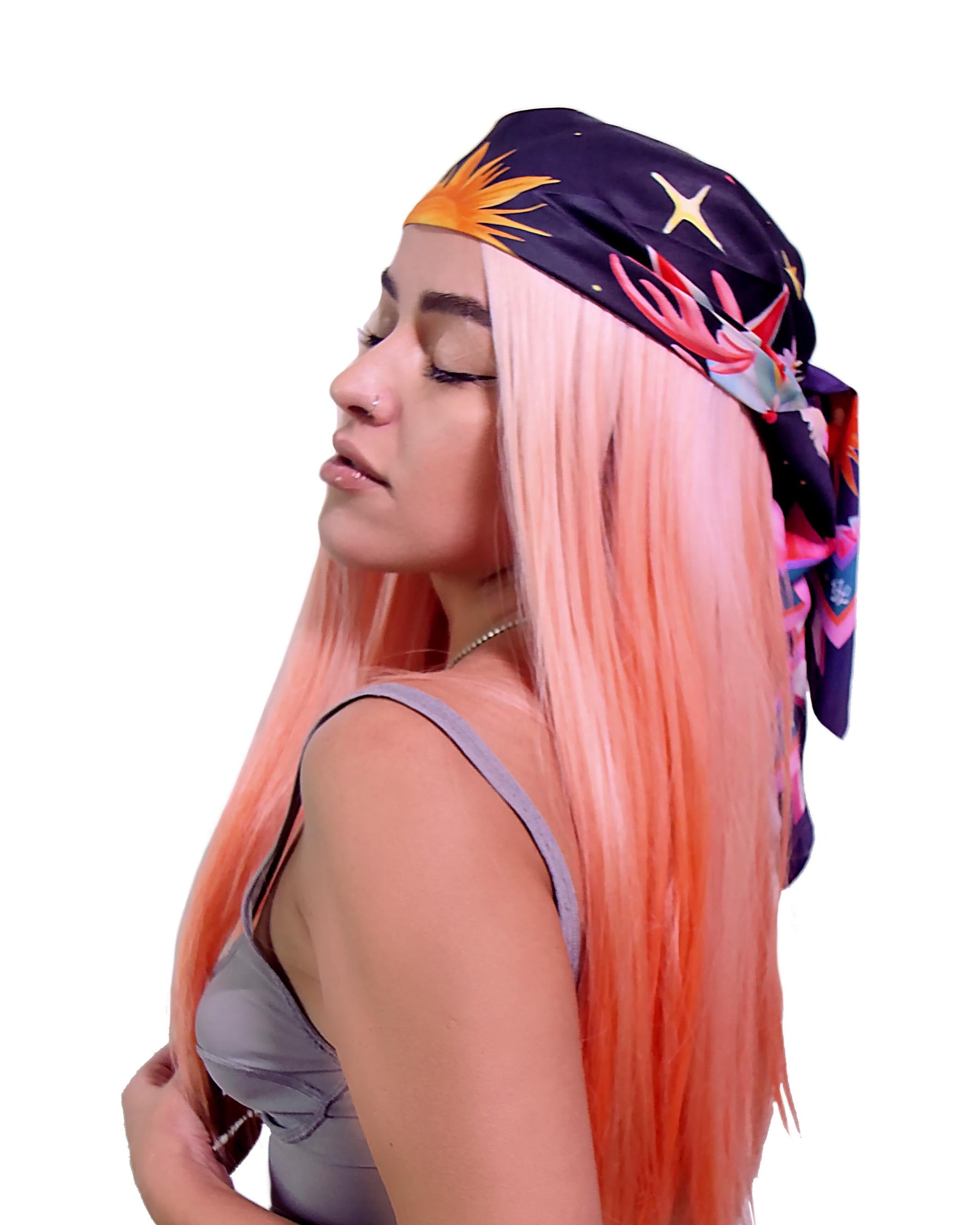The Celestial Night Jackalope Scarf