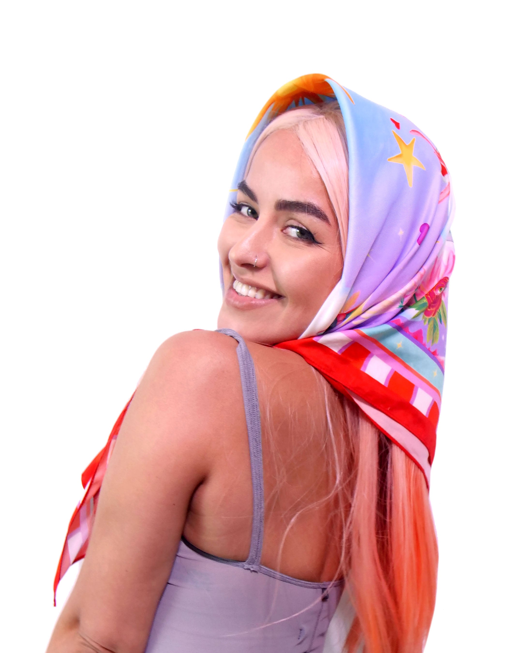 The Celestial Jackalope Scarf