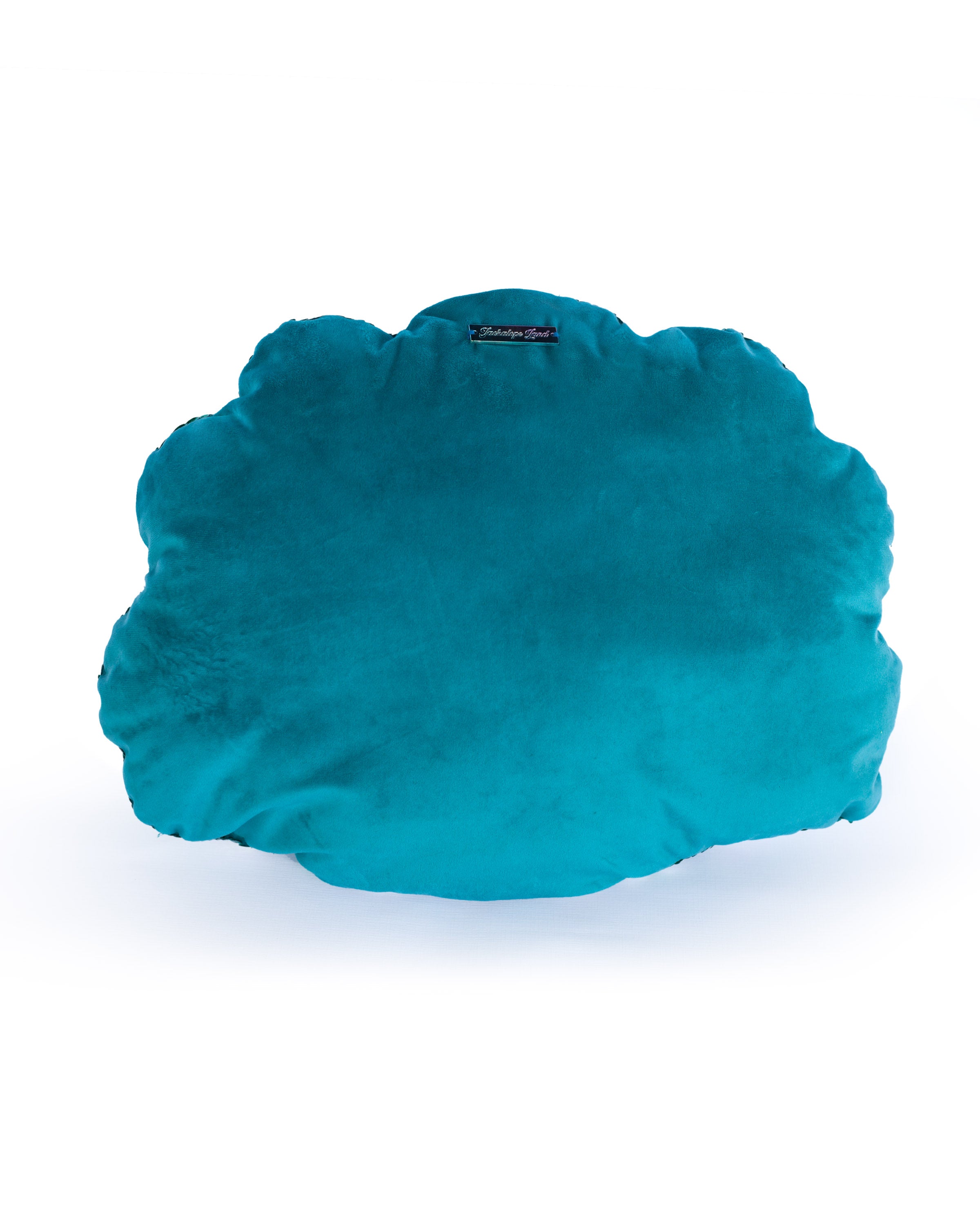 Siren's Shell Cushion (Blue)